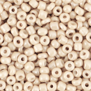 3mm rocailles off white-beige