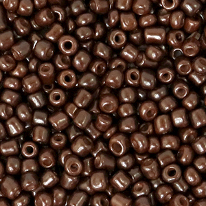 3mm rocailles chocolate brown