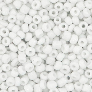 3mm rocailles white