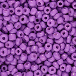 3mm rocailles deep lavender purple