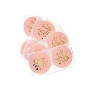 Sticker Roze Pretty things inside