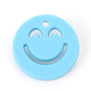 blauwe smiley