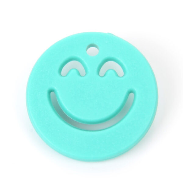 turquoise smiley