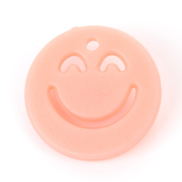 perzik-kleurige smiley