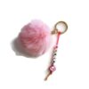 Trendy Naamsleutelhanger met Fluffy Pompon maken