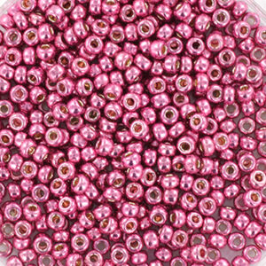 miyuki rocailles duracoat galvanized hot pink 4210